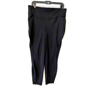 Lululemon Base Pace Leggings Women's Size 14 Black High Rise